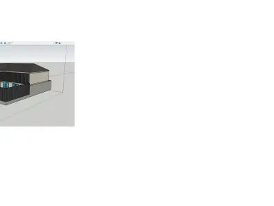 3D model of a house with a modern design 3D model