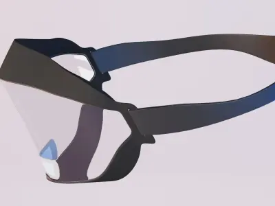 Protection mask 3D model