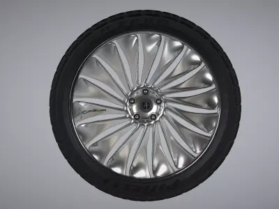 EXCLUSIVE Hofele G63 Mercedes Benz wheel 3D print file 3D print model