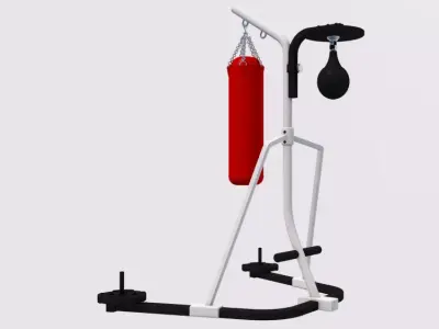 3D Kickboxing Collection 3D model