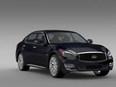 Infiniti Q70 Hybrid L  Y51 2017 3D model