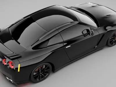 Nissan GT-R 3D model