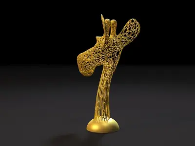 Giraffe 3D print model