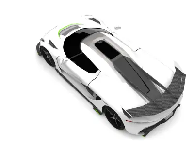 Koenigsegg Jesko - Masterpiece of Speed 3D model