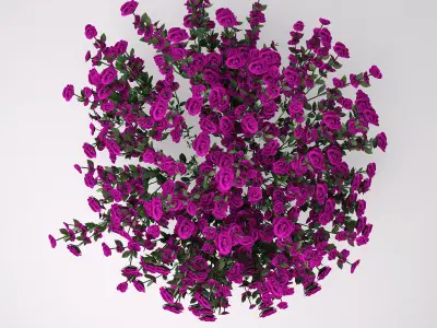 Balcony Flowers Free 3D model