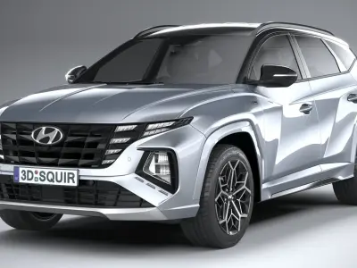 Hyundai Tucson N-Line 2021 3D model