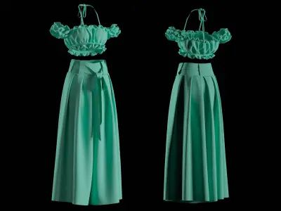 Women Clothes 3D model