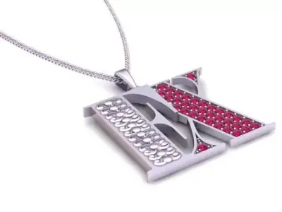 Golden EX Pendant 3D Printable Model 3D print model