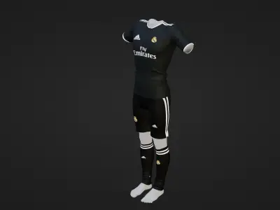 Real Madrid Sportwear Low-poly 3D model