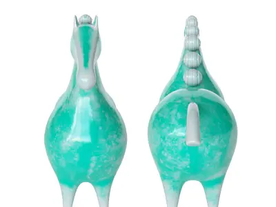 pottery horse 2 3D model