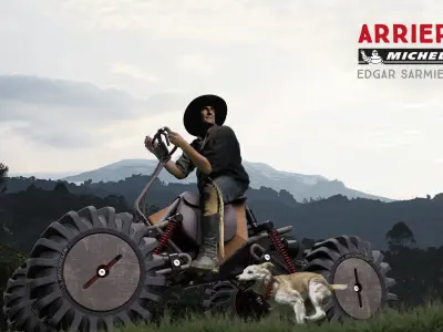 Arriero vehicle 3D model