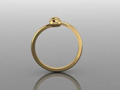 Women Ring 3D print model