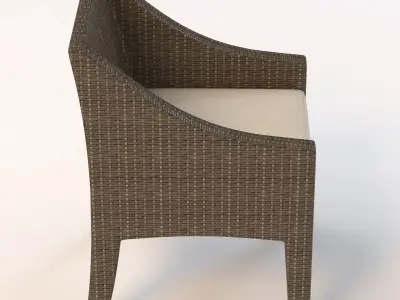 La Jolla Armchair 3D model