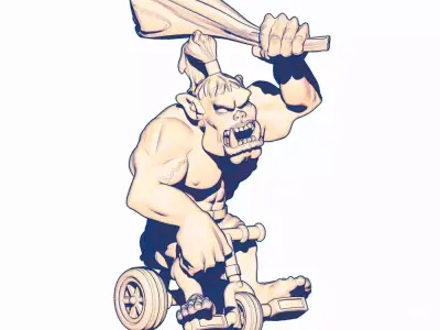 Xoroku Bug TUSSLE FOR VICTORY 3D print model