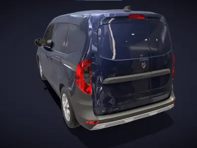 Renault Kangoo van review 2023 3D model