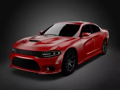 Dodge Charger Hellcat 2016 3D model