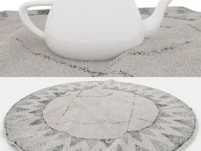 Rugs No 1008 Low-poly 3D model