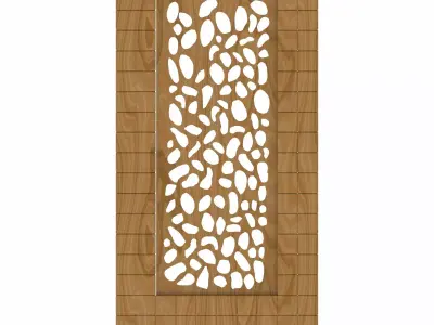 Decorative panel STL 3D model 40