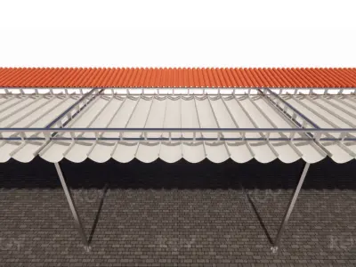 Retracable Roof 3D model