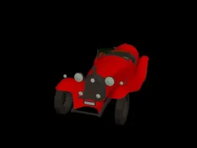 Alfa car Free 3D model