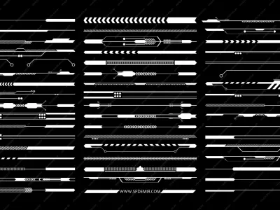 50 - Sci-Fi Alpha Decal Pack Vol 03 Texture