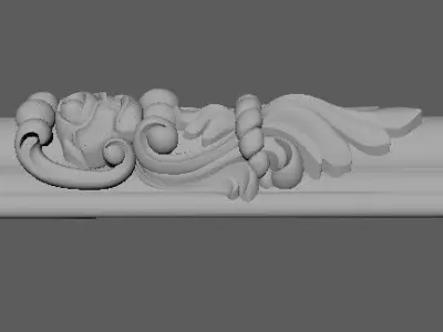 Decor for furniture 3D model 19