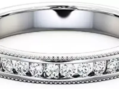Band Ring 3D print model 68