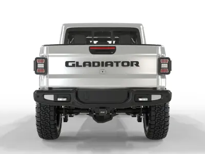 Jeep Gladiator 2020 TX American Custom  3D model