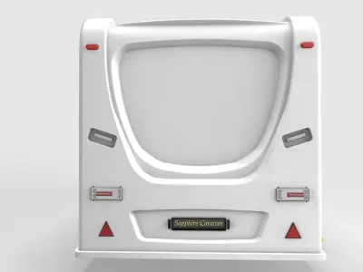Sapphire Caravan 3D model