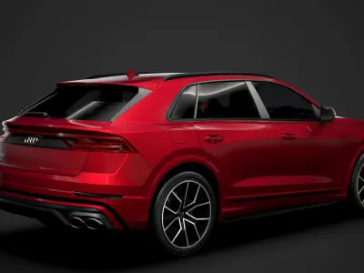 Audi SQ8 TFSI 2020 3D model