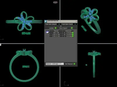 FASION RING 3D model 3