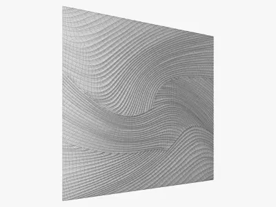 wave wall 31 3D model