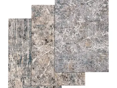 Rug Set 2350 3D model