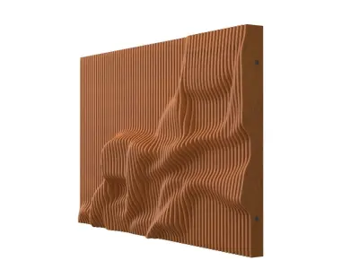 Parametric wall 3D model 12 3D model