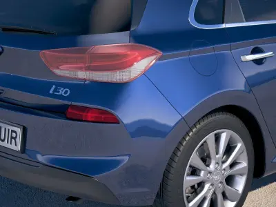 Hyundai i30 2018 3D model