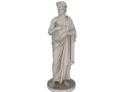 Statue Low-poly 3D model purchase
