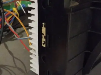 Digifiz 993709100 AMP 926505 Sockets Black and White 3D print model