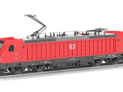 Bombardier TRAXX AC3 DB Locomotive 3D model