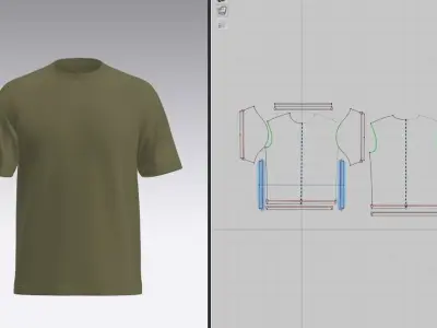 Regular T-shirt  Texture