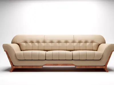 Luxury Couch 3D model
