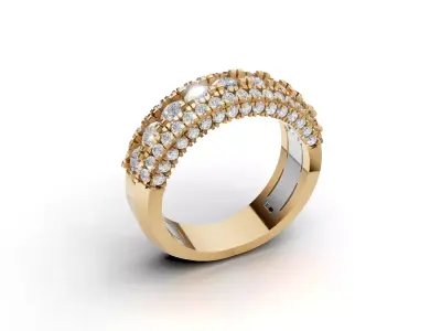 ring woman  3D print model get