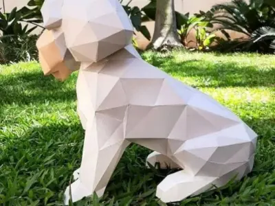 Maltese papercraft model 3D model