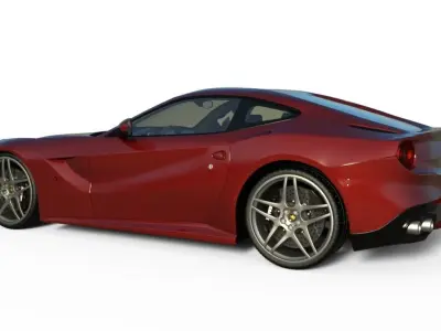 BF12 Sport car  3D model