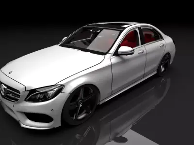 Mercedes C Class Premium Sedan 3D model
