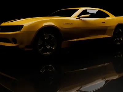 CAMARO CAR MODEL 3D model