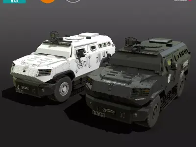 DAPC Promoter 2 Low-poly 3D model