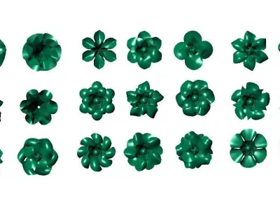 Flower Design Surface Model 3D print model