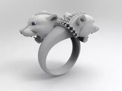 panthers ring 3D model