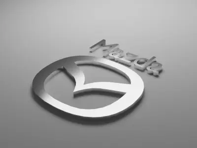 mazda 3d logo 3D model