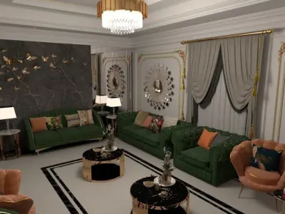 women majliss 3D model